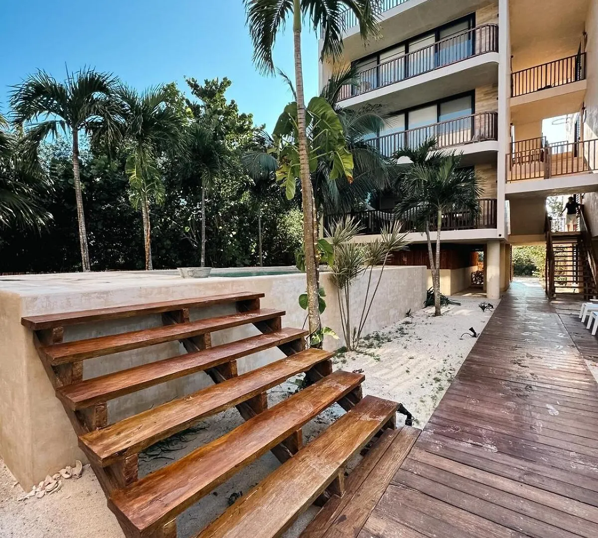 Boho Loft Steps From Punta Cocos Beach Isla Holbox Apartment